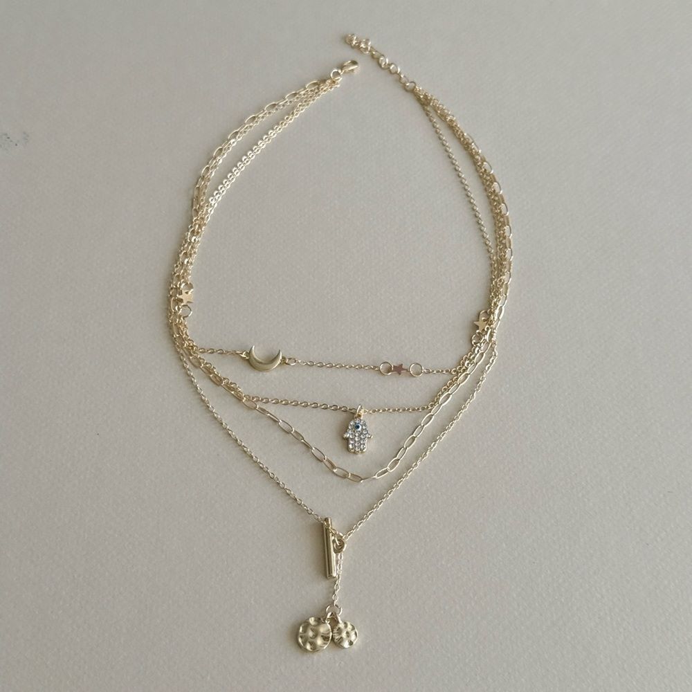 Evil eye Necklace Set #2265 - Picture 4 of 7